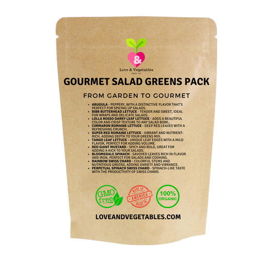 Gourmet Salad Greens Pack