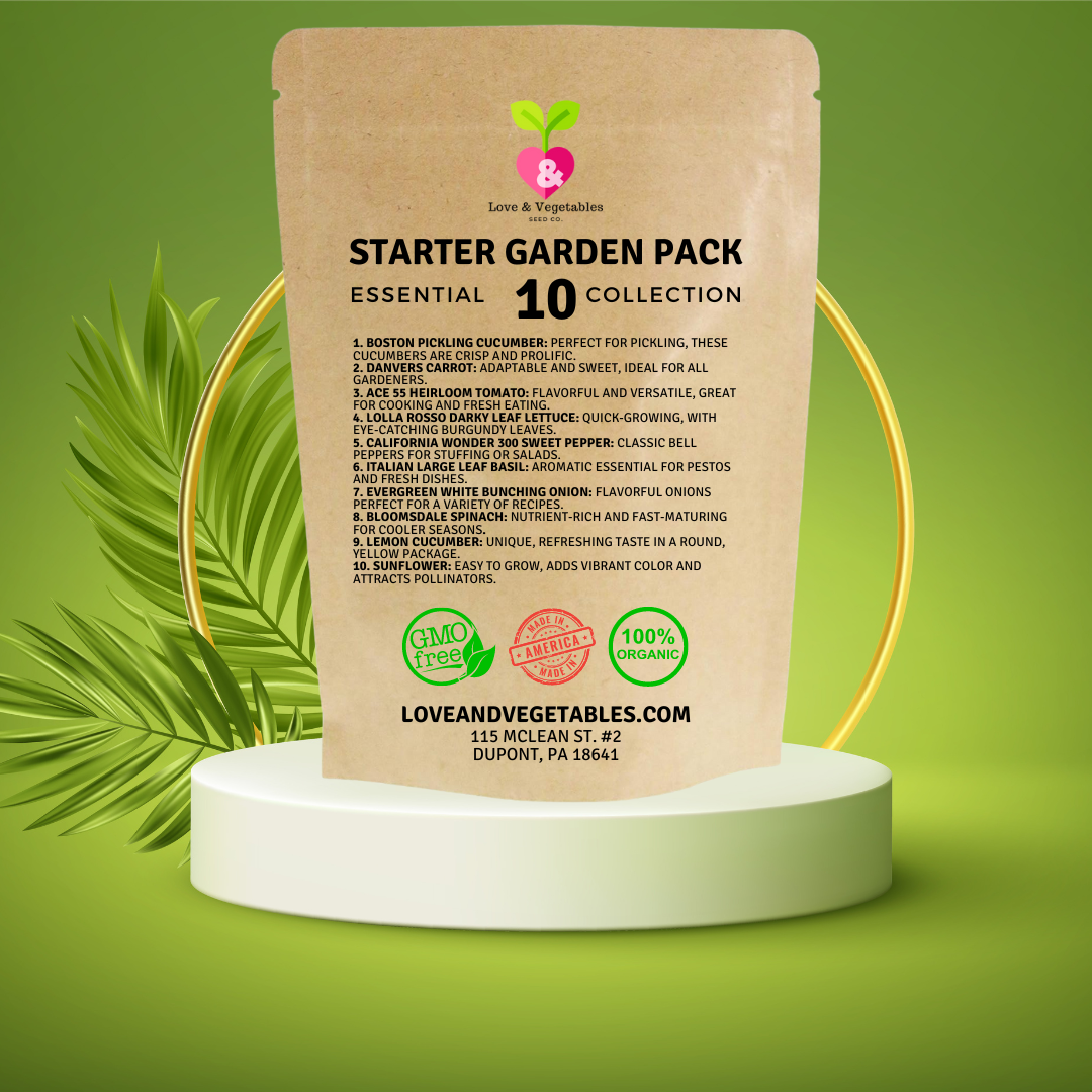 Starter Garden Pack - 10 Varieties