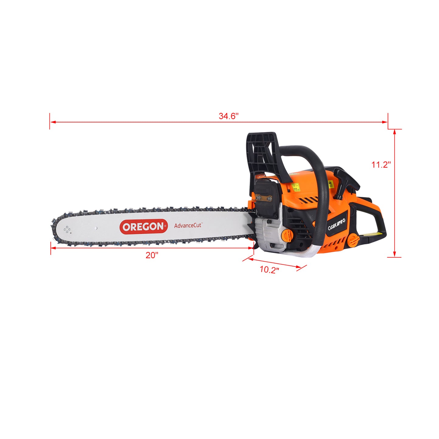 20inch ,58cc Gasoline Chain Saw