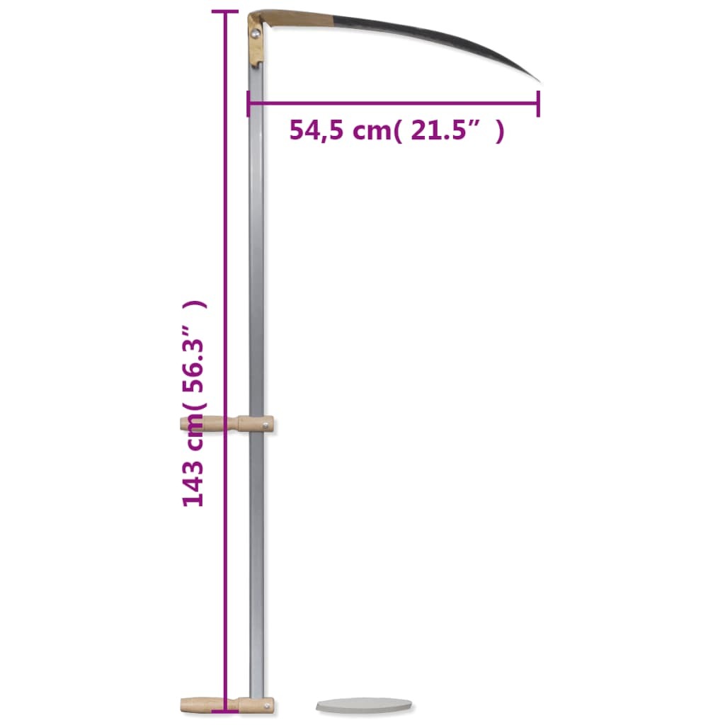 Scythe with Grinding Stone 56.3"