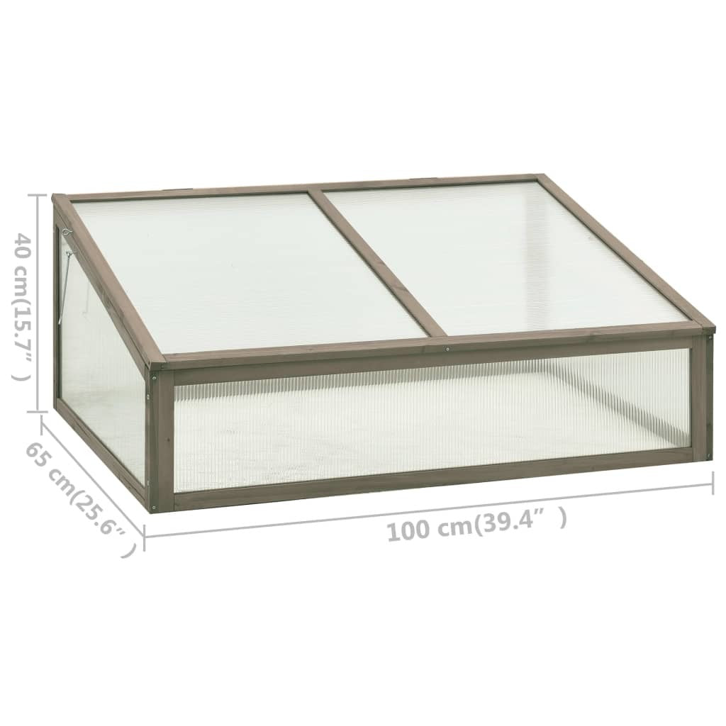 Greenhouse 39.4"x25.6"x15.7" Firwood