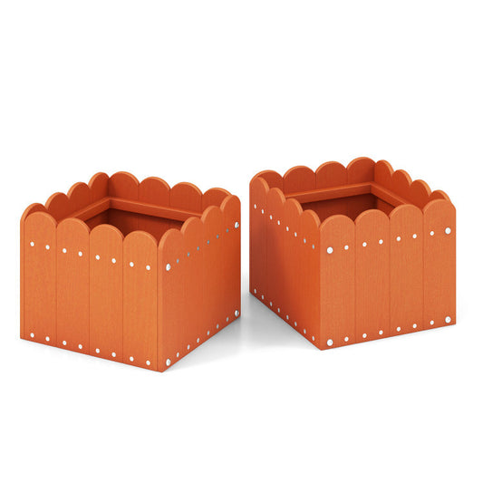 Elevate Your Outdoor Space with 2 Pack Square Planter Boxes