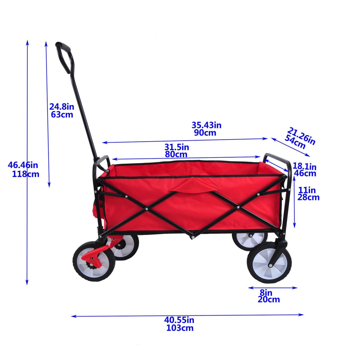 Folding Wagon Garden Shopping Beach