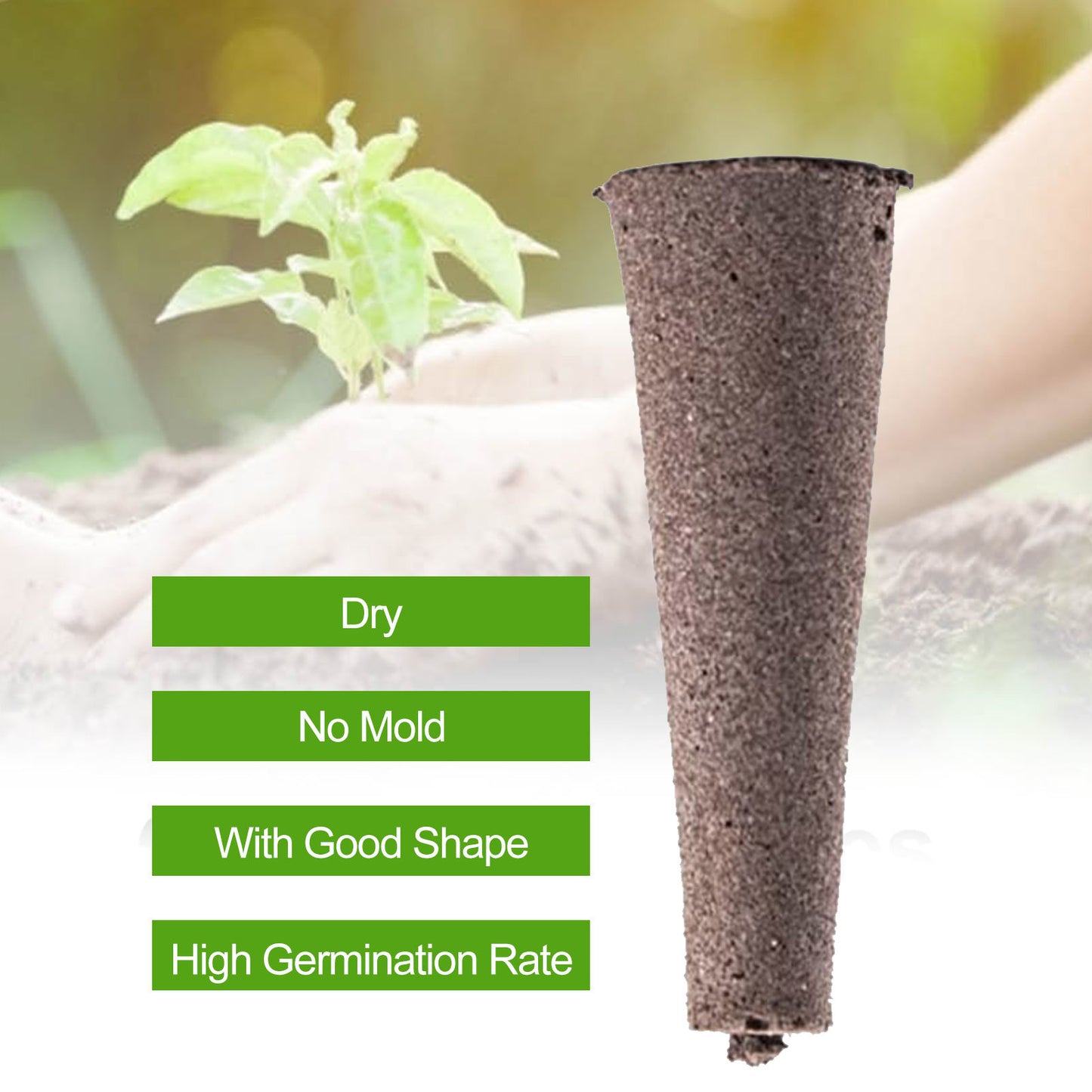 Seed Grow Sponges Replacement - Root Growth Sponges for Hydroponic Gardens