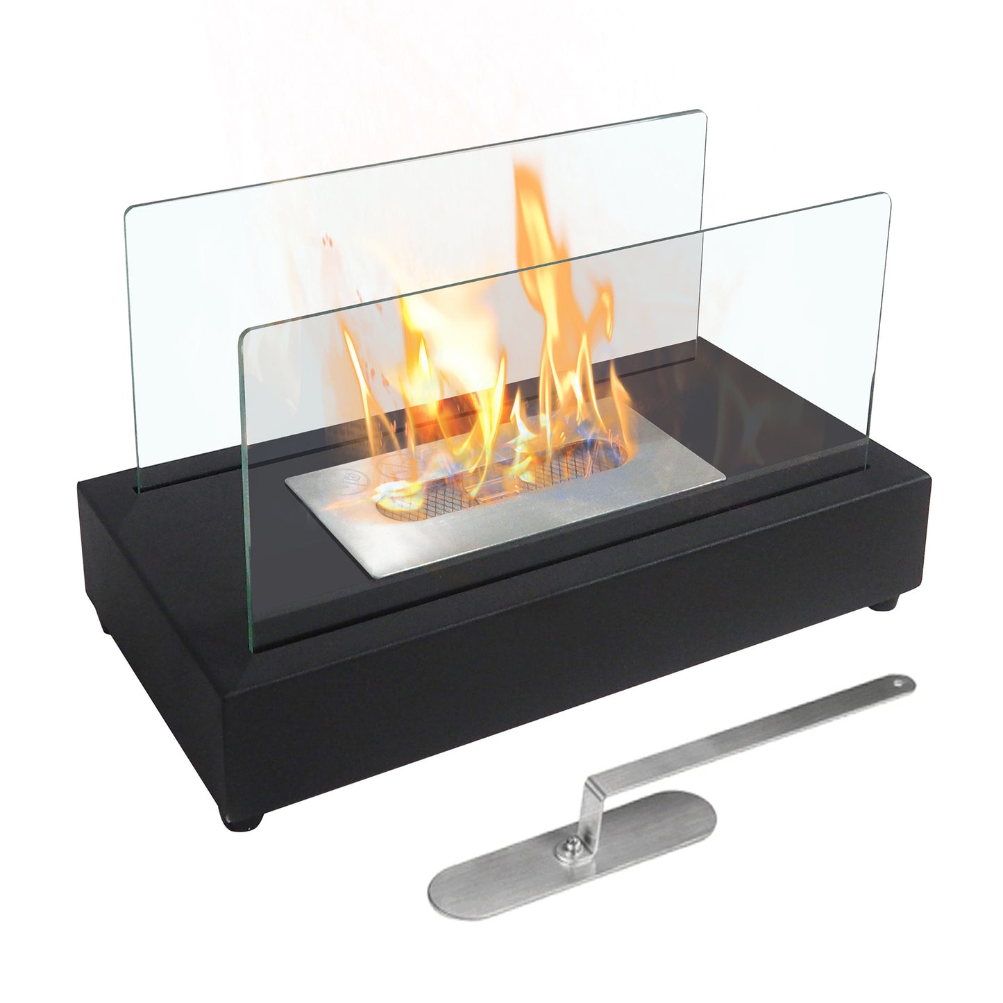 Rectangle Tabletop Bio Ethanol Fireplace