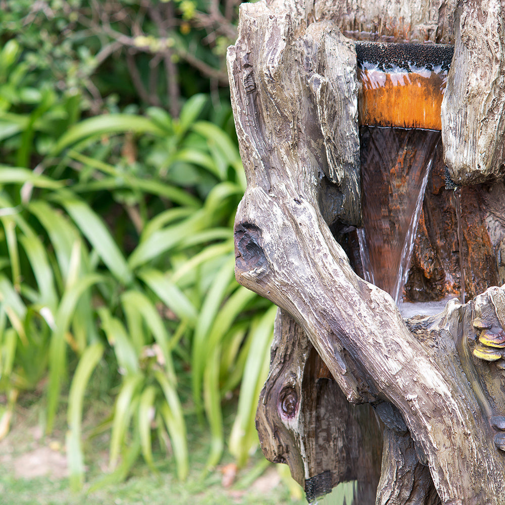 Indoor Outdoor Tree Trunk Fountain