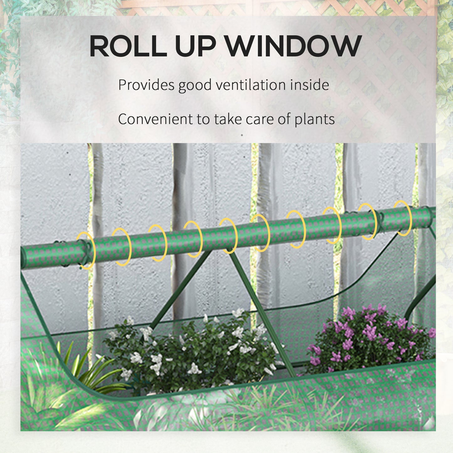 GrowPro Galvanized Raised Garden Bed: Expand Your Gardening Horizons with Mini PE Greenhouse Cover