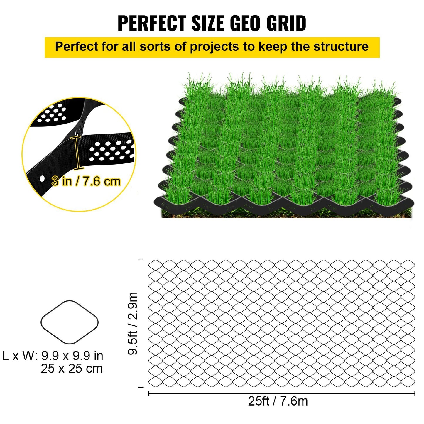 VEVOR Ground Grid